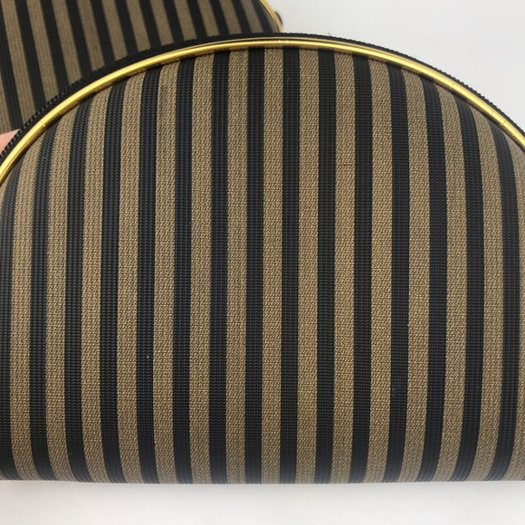Striped Stackable Cosmetic Bags - Picture 8 of 12